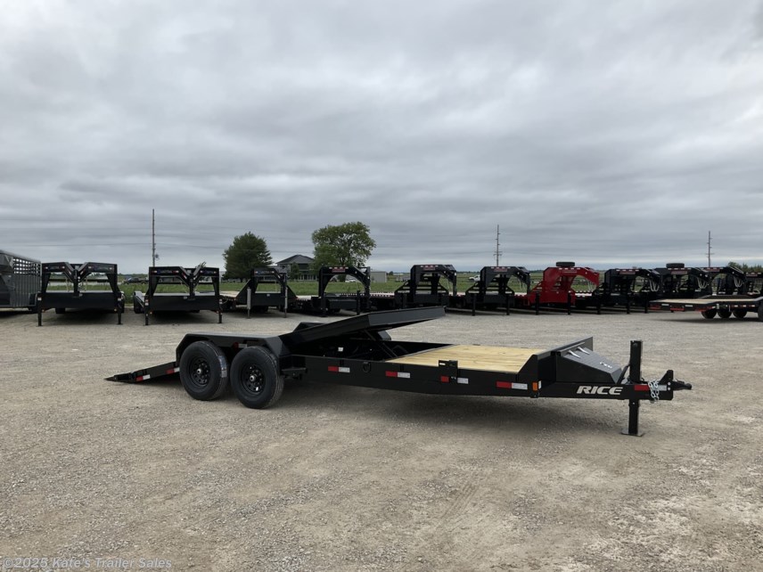 New 2025 Rice Trailers 14k Partial Tilt 82x22&apos; Tilt Trailer w/ Toolbox available in Arthur, Illinois