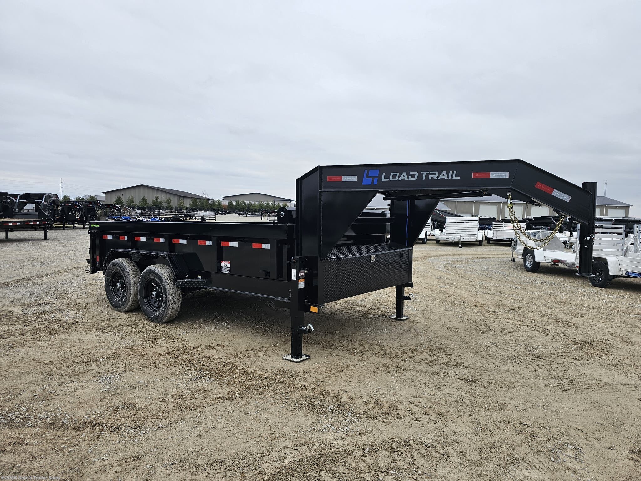 2026 Load Trail 83X14 Gooseneck Dump / 14K GVWR / 24'' Sides / 7GA