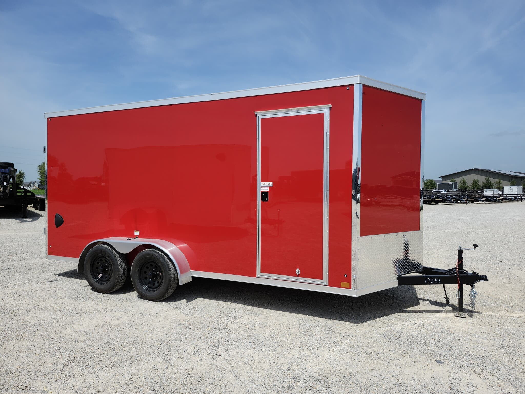 2026 Cross Trailers 7 x 16 TA Enclosed Cargo / 84