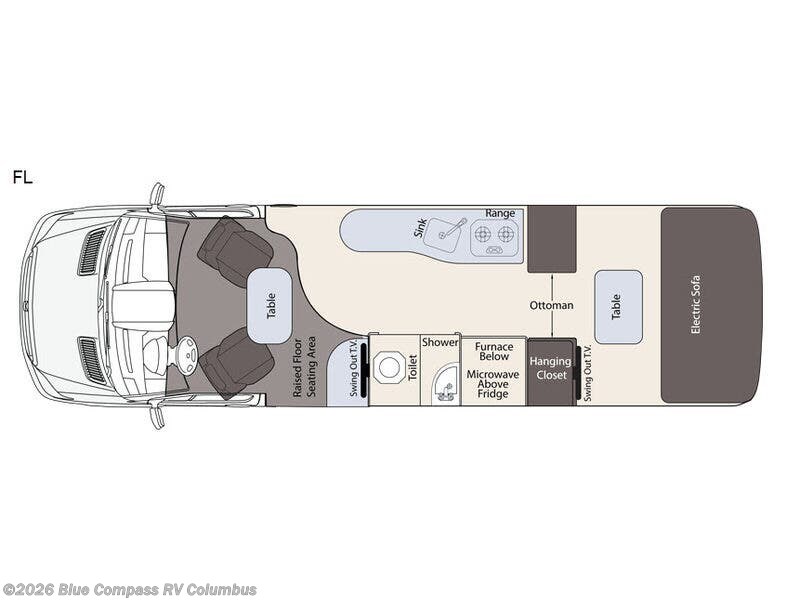 2017 Pleasure-Way Plateau FL - Used Class B For Sale by Blue Compass RV Columbus in Delaware, Ohio