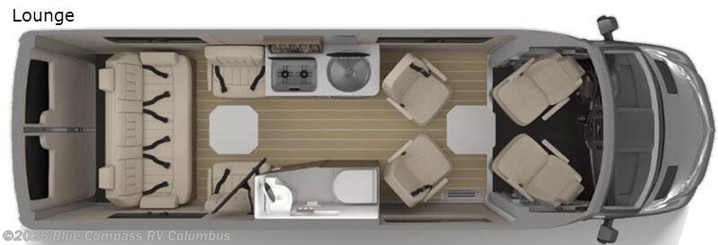 2020 Airstream Tommy Bahama Interstate Lounge - Used Class B For Sale by Blue Compass RV Columbus in Delaware, Ohio