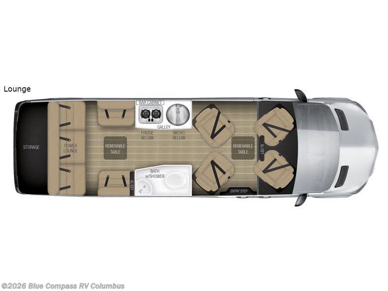 2019 Airstream Tommy Bahama Interstate Lounge - Used Class B For Sale by Blue Compass RV Columbus in Delaware, Ohio