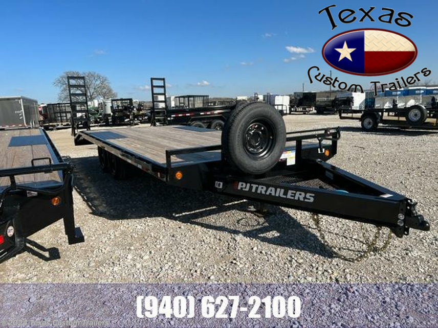 New 2023 PJ Trailers 20&apos; 8&quot; I-Beam Deckover available in Decatur, Texas