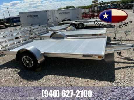 80&quot; X 12&#39; UTILITY TRAILER
1-3,500 LB AXLE
DEXTER TORSION IDLER AXLE
14&quot; ALUMINUM WHEELS
205/75R16 TIRES
2990 G.V.W.R.
4-WAY FLAT POWER CONNECTION
(4) 2,000LB D-RINGS AND HARDWARE
BI-FOLD REAR RAMP
1200# TONGUE-MOUNTED JACK
STANDARD FEATURES:
ALL-ALUMINUM CONSTRUCTION
24&quot; O/C FLOOR CROSSMEMBERS
2&quot;X3&quot; SUBFRAME TUBING
TRIPLE TUBE BOX TUBE TONGUE
6000# COUPLER W/2&quot; BALL
DEXTER TORSION IDLER AXLE
EASY REMOVABLE ALUMINUM
EXTRUDED ALUMINUM DECKING
ADJUSTABLE TRACK FOR PERIMETER EASY INSTALL OPTION
INTEGRATED REAR RAMP WITH BEVELED EDGE
EXTERIOR LED LIGHTING
ADJUSTABLE INTERIOR TRACK FOR EASY INSTALL TIE DOWNS
ADJUSTABLE PERIMETER TRACK FOR EASY INSTALL OPTIONS
LIMITED 5 YEAR WARRANTY
All Pictures show are for illustration purpose only. Actual product may vary.