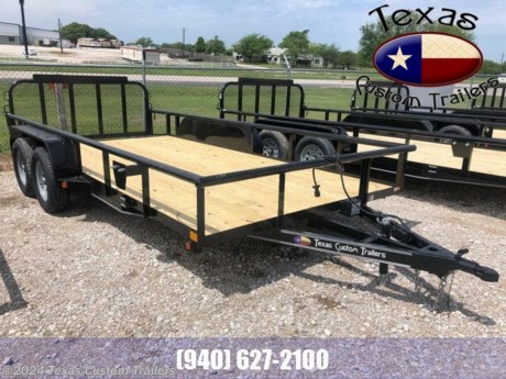 &lt;p&gt;83&quot; X 16&#39; UTILITY 7K 2-3,500LB BESSER AXLES 1 ELEC. BRAKE 1 IDLER 2-3/8&quot; PIPE TOP WELD ON RAIL 2&#39; WOOD DOVE 3&#39; SQ. TUBING GATE&amp;nbsp; 1-SPRING ASSIST FOR GATE DOUBLE BROKE DIAMOND PLATE FENDERS STANDARD FEATURES: 7,000 LB G.V.W.R. DOUBLE EYE SPRING SUSPENSION 15&quot; SILVER MOD 5 HOLE WHEELS ST205/75/R15 6 PLY RADIAL TIRES 2&quot; X 3&quot; X 3/16&quot; ANGLE IRON FRAME 4&quot; 4.5 LB CHANNEL WRAPPED TONGUE 2&quot; BULLDOG STYLE RAM COUPLER 2&quot; X 3&quot; X 3/16&quot; ANGLE IRON ON 24&quot; CENTERS 2&quot; X 2&quot; X 1/8&quot; ANGLE IRON UPRIGHTS 2K PIPE MOUNT FLIP JACK TREATED WOOD FLOOR SPARE TIRE MOUNT STAKE POCKETS (NO RUB RAIL) 7 WAY RV PLUG-IN FLUSH MOUNT LED LIGHTS 1 COAT OF PRIMER AND 2 COATS OF POLYURETHANE PAINT (PAINTED UNDERNEATH) ALL PICTURES SHOWN ARE FOR ILLUSTRATION PURPOSE ONLY. ACTUAL PRODUCT MAY VARY.&lt;/p&gt;