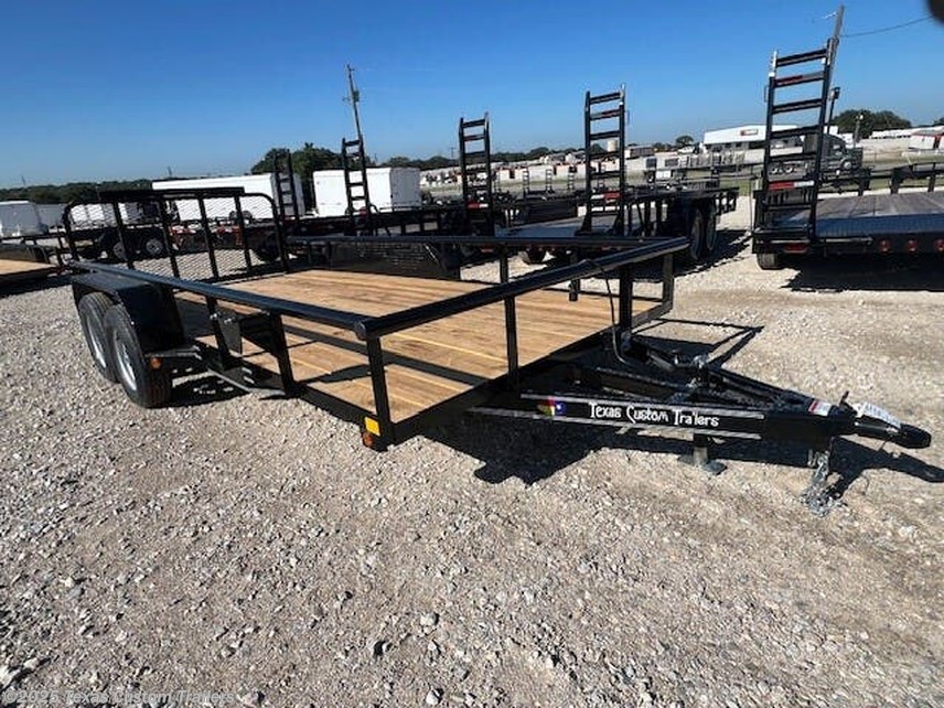 New 2025 East Texas Trailers 83X16 T/A Utility 7K W/GATE available in Decatur, Texas