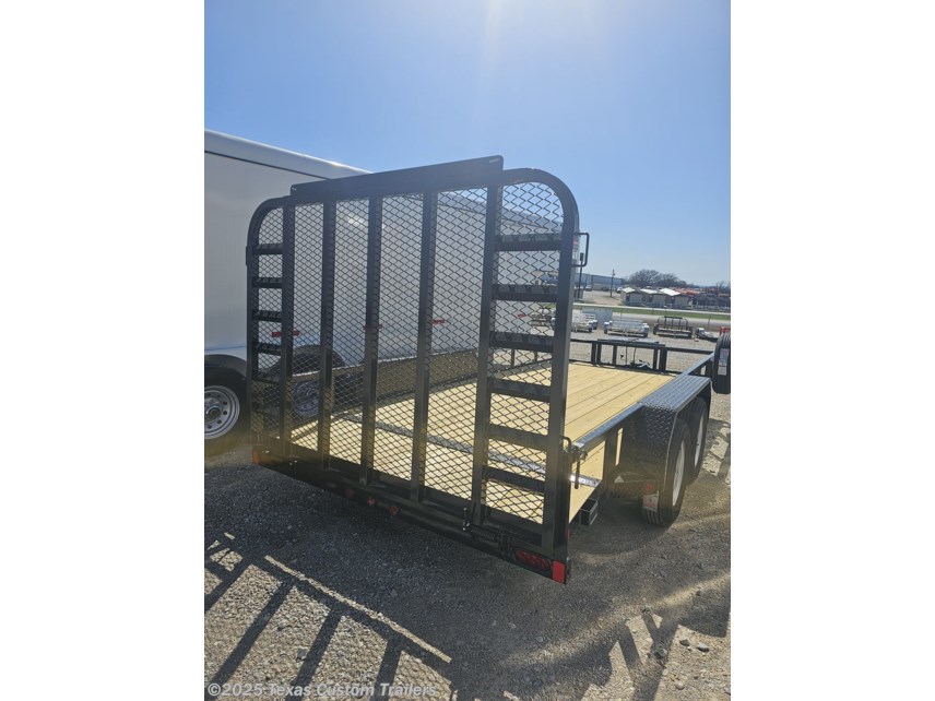 New 2025 East Texas Trailers 83&quot; x 16&apos; UTILITY 7K w/Gate available in Decatur, Texas