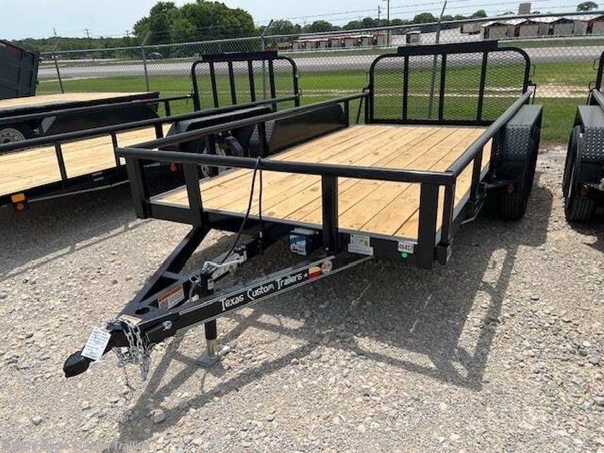 New 2025 East Texas Trailers 77 X 14 T/A Utility 7K W/GATE available in Decatur, Texas