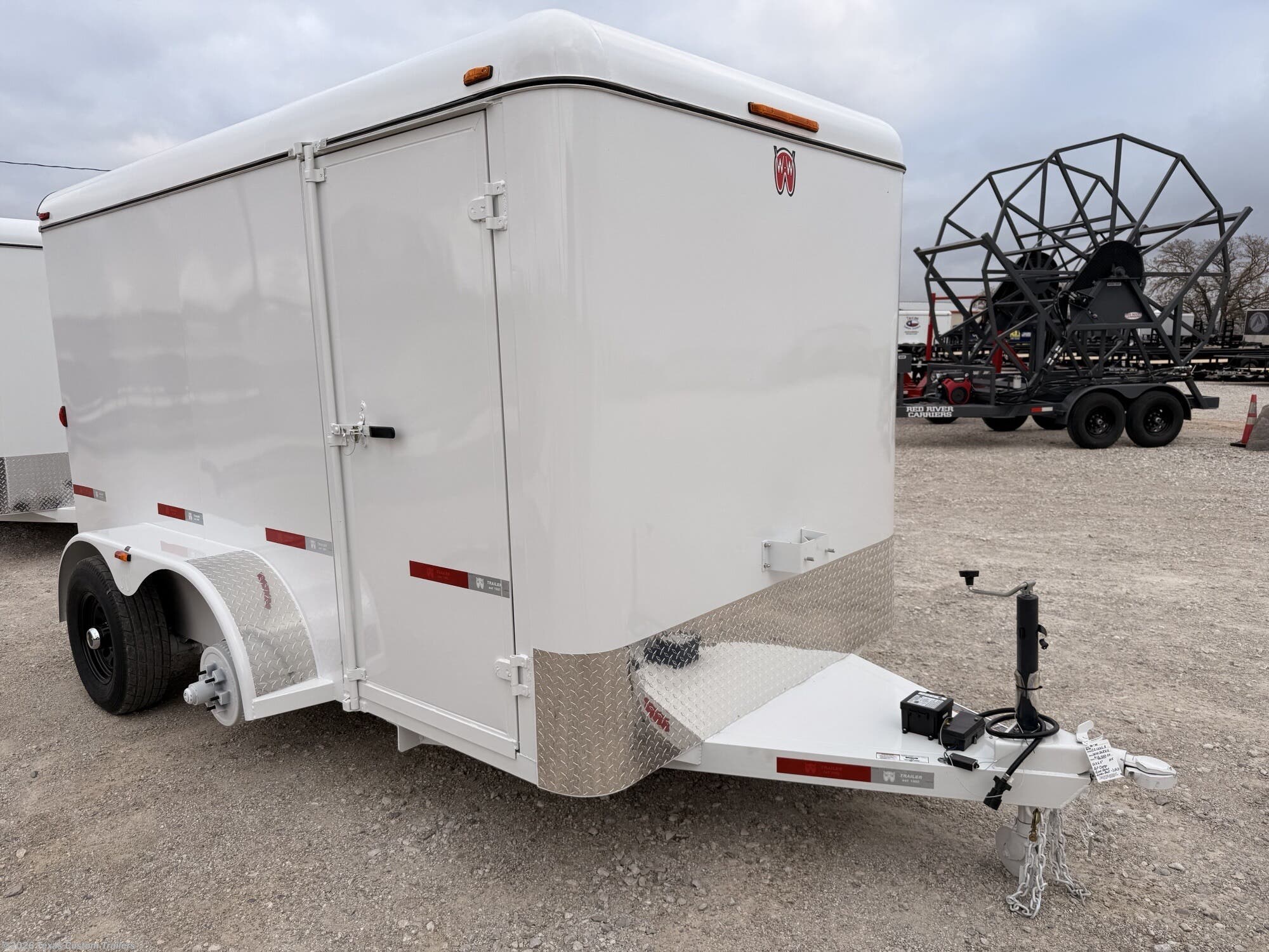 2026 W-W Trailer 12X6.8 10K Rear Ramp