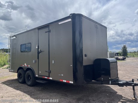 &lt;p&gt;&lt;span style=&quot;font-family: arial, helvetica, sans-serif; font-size: 18px;&quot;&gt;New 2023 8.5x18 Colorado Off Road Cargo Trailer for sale.&amp;nbsp; Trailer features:&lt;/span&gt;&lt;/p&gt;
&lt;p&gt;&lt;span style=&quot;font-family: arial, helvetica, sans-serif; font-size: 18px;&quot;&gt;2 - 5200lb. torsion axles with electric brakes&lt;/span&gt;&lt;br /&gt;&lt;span style=&quot;font-family: arial, helvetica, sans-serif; font-size: 18px;&quot;&gt;Rear ramp door with spring assist close and cam bars&lt;br /&gt;Rear Deck Option&lt;/span&gt;&lt;br /&gt;&lt;span style=&quot;font-family: arial, helvetica, sans-serif; font-size: 18px;&quot;&gt;Side door with RV lock and cam bar&lt;/span&gt;&lt;br /&gt;&lt;span style=&quot;font-family: arial, helvetica, sans-serif; font-size: 18px;&quot;&gt;Fold down RV step&lt;/span&gt;&lt;br /&gt;&lt;span style=&quot;font-family: arial, helvetica, sans-serif; font-size: 18px;&quot;&gt;Removable coupler&lt;/span&gt;&lt;br /&gt;&lt;span style=&quot;font-family: arial, helvetica, sans-serif; font-size: 18px;&quot;&gt;Blackout package&lt;br /&gt;E-Track in walls&lt;/span&gt;&lt;br /&gt;&lt;span style=&quot;font-family: arial, helvetica, sans-serif; font-size: 18px;&quot;&gt;4 D-rings&lt;/span&gt;&lt;br /&gt;&lt;span style=&quot;font-family: arial, helvetica, sans-serif; font-size: 18px;&quot;&gt;LED exterior running lights&lt;/span&gt;&lt;br /&gt;&lt;span style=&quot;font-family: arial, helvetica, sans-serif; font-size: 18px;&quot;&gt;2 LED exterior load/spot lights&lt;/span&gt;&lt;br /&gt;&lt;span style=&quot;font-family: arial, helvetica, sans-serif; font-size: 18px;&quot;&gt;2 LED exterior party lights&lt;/span&gt;&lt;br /&gt;&lt;span style=&quot;font-family: arial, helvetica, sans-serif; font-size: 18px;&quot;&gt;7 LED interior puck lights&lt;/span&gt;&lt;br /&gt;&lt;span style=&quot;font-family: arial, helvetica, sans-serif; font-size: 18px;&quot;&gt;4 LED 4 foot interior ceiling lights&lt;/span&gt;&lt;br /&gt;&lt;span style=&quot;font-family: arial, helvetica, sans-serif; font-size: 18px;&quot;&gt;2 - 18x44 slider windows with screens&lt;/span&gt;&lt;br /&gt;&lt;span style=&quot;font-family: arial, helvetica, sans-serif; font-size: 18px;&quot;&gt;Insulated walls and ceiling&lt;/span&gt;&lt;br /&gt;&lt;span style=&quot;font-family: arial, helvetica, sans-serif; font-size: 18px;&quot;&gt;Aluminum wall and ceiling liner&lt;/span&gt;&lt;br /&gt;&lt;span style=&quot;font-family: arial, helvetica, sans-serif; font-size: 18px;&quot;&gt;Rubber coin floor and ramp with Nudo down&lt;/span&gt;&lt;br /&gt;&lt;span style=&quot;font-family: arial, helvetica, sans-serif; font-size: 18px;&quot;&gt;7 foot interior height&lt;/span&gt;&lt;br /&gt;&lt;span style=&quot;font-family: arial, helvetica, sans-serif; font-size: 18px;&quot;&gt;50 amp power with 6 interior outlets, 1 exterior GFI, and 1 additional 20 amp plug&lt;br /&gt;Detachable Cord&amp;nbsp;&lt;/span&gt;&lt;br /&gt;&lt;span style=&quot;font-family: arial, helvetica, sans-serif; font-size: 18px;&quot;&gt;A/C unit with heat strip&amp;nbsp;&lt;br /&gt;Deluxe 12v power roof vent&lt;/span&gt;&lt;br /&gt;&lt;span style=&quot;font-family: arial, helvetica, sans-serif; font-size: 18px;&quot;&gt;Non power roof vent with&amp;nbsp;Maxx&amp;nbsp;air cover&lt;/span&gt;&lt;br /&gt;&lt;span style=&quot;font-family: arial, helvetica, sans-serif; font-size: 18px;&quot;&gt;Battery and box with battery charger&lt;/span&gt;&lt;br /&gt;&lt;span style=&quot;font-family: arial, helvetica, sans-serif; font-size: 18px;&quot;&gt;Stabilizer jacks&lt;/span&gt;&lt;br /&gt;&lt;span style=&quot;font-family: arial, helvetica, sans-serif; font-size: 18px;&quot;&gt;Generator platform with box&lt;/span&gt;&lt;br /&gt;&lt;span style=&quot;font-family: arial, helvetica, sans-serif; font-size: 18px;&quot;&gt;8x7 Roof rack with ladder&amp;nbsp;&lt;/span&gt;&lt;br /&gt;&lt;span style=&quot;font-family: arial, helvetica, sans-serif; font-size: 18px;&quot;&gt;Extended hitch&lt;/span&gt;&lt;br /&gt;&lt;span style=&quot;font-family: arial, helvetica, sans-serif; font-size: 18px;&quot;&gt;Triple tube tongue&lt;br /&gt;&lt;/span&gt;&lt;span style=&quot;font-family: arial, helvetica, sans-serif; font-size: 16px;&quot;&gt;3 Year Factory&amp;nbsp;Warranty&lt;/span&gt;&lt;br /&gt;&lt;br /&gt;&lt;/p&gt;
&lt;p&gt;&lt;span style=&quot;font-family: arial, helvetica, sans-serif; font-size: 18px;&quot;&gt;Dealer Stock #16453&lt;/span&gt;&lt;br /&gt;&lt;span style=&quot;font-family: arial, helvetica, sans-serif; font-size: 18px;&quot;&gt;Year: 2023&lt;/span&gt;&lt;br /&gt;&lt;span style=&quot;font-family: arial, helvetica, sans-serif; font-size: 18px;&quot;&gt;Make: Cargo Craft&lt;/span&gt;&lt;br /&gt;&lt;span style=&quot;font-family: arial, helvetica, sans-serif; font-size: 18px;&quot;&gt;Model: 8.5x18&lt;/span&gt;&lt;br /&gt;&lt;span style=&quot;font-family: arial, helvetica, sans-serif; font-size: 18px;&quot;&gt;Color: Bronze Blackout&lt;/span&gt;&lt;br /&gt;&lt;span style=&quot;font-family: arial, helvetica, sans-serif; font-size: 18px;&quot;&gt;Weight: 5000lbs.&lt;/span&gt;&lt;br /&gt;&lt;span style=&quot;font-family: arial, helvetica, sans-serif; font-size: 18px;&quot;&gt;Payload Capacity: 5000lbs.&lt;/span&gt;&lt;/p&gt;
&lt;p&gt;&lt;span style=&quot;font-family: arial, helvetica, sans-serif; font-size: 18px;&quot;&gt;Give us a call we would like to earn your business 303-688-8485 - Not near us? Shipping options available with great rates! Call to inquire.&lt;/span&gt;&lt;/p&gt;