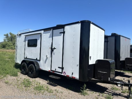 &lt;p&gt;&lt;span style=&quot;font-family: arial, helvetica, sans-serif; font-size: 18px;&quot;&gt;New 2023 7x20 Colorado Off Road Cargo Trailer for sale.&amp;nbsp; Trailer features:&lt;br /&gt;&lt;br /&gt;&lt;/span&gt;&lt;/p&gt;
&lt;p&gt;&lt;span style=&quot;font-family: arial, helvetica, sans-serif; font-size: 18px;&quot;&gt;2 - 5200lb. torsion axles with electric brakes&lt;br /&gt;32 inch Mudterrain tires&lt;/span&gt;&lt;br /&gt;&lt;span style=&quot;font-family: arial, helvetica, sans-serif; font-size: 18px;&quot;&gt;Rear ramp door with spring assist close and cam bars&lt;br /&gt;Rear Deck Option&lt;/span&gt;&lt;br /&gt;&lt;span style=&quot;font-family: arial, helvetica, sans-serif; font-size: 18px;&quot;&gt;Side door with RV lock and cam bar&lt;/span&gt;&lt;br /&gt;&lt;span style=&quot;font-family: arial, helvetica, sans-serif; font-size: 18px;&quot;&gt;4x5 Awning door&lt;/span&gt;&lt;br /&gt;&lt;span style=&quot;font-family: arial, helvetica, sans-serif; font-size: 18px;&quot;&gt;Fold down rv step&lt;/span&gt;&lt;br /&gt;&lt;span style=&quot;font-family: arial, helvetica, sans-serif; font-size: 18px;&quot;&gt;Removable coupler&lt;br /&gt;Detachable cord&lt;/span&gt;&lt;br /&gt;&lt;span style=&quot;font-family: arial, helvetica, sans-serif; font-size: 18px;&quot;&gt;Blackout package&lt;/span&gt;&lt;br /&gt;&lt;span style=&quot;font-family: arial, helvetica, sans-serif; font-size: 18px;&quot;&gt;4 D-rings&lt;/span&gt;&lt;br /&gt;&lt;span style=&quot;font-family: arial, helvetica, sans-serif; font-size: 18px;&quot;&gt;LED exterior running lights&lt;/span&gt;&lt;br /&gt;&lt;span style=&quot;font-family: arial, helvetica, sans-serif; font-size: 18px;&quot;&gt;2 LED exterior load/spot lights&lt;/span&gt;&lt;br /&gt;&lt;span style=&quot;font-family: arial, helvetica, sans-serif; font-size: 18px;&quot;&gt;2 LED exterior party lights&lt;/span&gt;&lt;br /&gt;&lt;span style=&quot;font-family: arial, helvetica, sans-serif; font-size: 18px;&quot;&gt;6 LED interior puck lights&lt;/span&gt;&lt;br /&gt;&lt;span style=&quot;font-family: arial, helvetica, sans-serif; font-size: 18px;&quot;&gt;2 LED 4 foot interior ceiling lights&lt;/span&gt;&lt;br /&gt;&lt;span style=&quot;font-family: arial, helvetica, sans-serif; font-size: 18px;&quot;&gt;2 - 18x44 slider windows with screens&lt;/span&gt;&lt;br /&gt;&lt;span style=&quot;font-family: arial, helvetica, sans-serif; font-size: 18px;&quot;&gt;Insulated floor, walls and ceiling&lt;/span&gt;&lt;br /&gt;&lt;span style=&quot;font-family: arial, helvetica, sans-serif; font-size: 18px;&quot;&gt;Aluminum wall and ceiling liner&lt;/span&gt;&lt;br /&gt;&lt;span style=&quot;font-family: arial, helvetica, sans-serif; font-size: 18px;&quot;&gt;Rubber coin interior with Nudo and Dry Max down&lt;/span&gt;&lt;br /&gt;&lt;span style=&quot;font-family: arial, helvetica, sans-serif; font-size: 18px;&quot;&gt;7 foot interior height&lt;/span&gt;&lt;br /&gt;&lt;span style=&quot;font-family: arial, helvetica, sans-serif; font-size: 18px;&quot;&gt;30 amp power with 4 interior outlets and 1 exterior GFI&lt;/span&gt;&lt;br /&gt;&lt;span style=&quot;font-family: arial, helvetica, sans-serif; font-size: 18px;&quot;&gt;A/C unit with heat strip&amp;nbsp;&lt;br /&gt;Deluxe 12 volt fan&lt;/span&gt;&lt;br /&gt;&lt;span style=&quot;font-family: arial, helvetica, sans-serif; font-size: 18px;&quot;&gt;Battery and box with battery charger&lt;/span&gt;&lt;br /&gt;&lt;span style=&quot;font-family: arial, helvetica, sans-serif; font-size: 18px;&quot;&gt;Stabilizer jacks&lt;/span&gt;&lt;br /&gt;&lt;span style=&quot;font-family: arial, helvetica, sans-serif; font-size: 18px;&quot;&gt;Generator platform with box&lt;/span&gt;&lt;br /&gt;&lt;span style=&quot;font-family: arial, helvetica, sans-serif; font-size: 18px;&quot;&gt;7x6 Roof rack with ladder&amp;nbsp;&lt;/span&gt;&lt;br /&gt;&lt;span style=&quot;font-family: arial, helvetica, sans-serif; font-size: 18px;&quot;&gt;Extended hitch&lt;/span&gt;&lt;br /&gt;&lt;span style=&quot;font-family: arial, helvetica, sans-serif; font-size: 18px;&quot;&gt;Triple tube tongue &lt;br /&gt;3 year Factory warranty&lt;br /&gt;&lt;/span&gt;&lt;br /&gt;&lt;span style=&quot;font-family: arial, helvetica, sans-serif; font-size: 18px;&quot;&gt;Dealer Stock #16523&lt;/span&gt;&lt;br /&gt;&lt;span style=&quot;font-family: arial, helvetica, sans-serif; font-size: 18px;&quot;&gt;Year: 2023&lt;/span&gt;&lt;br /&gt;&lt;span style=&quot;font-family: arial, helvetica, sans-serif; font-size: 18px;&quot;&gt;Make: Cargo Craft&lt;/span&gt;&lt;br /&gt;&lt;span style=&quot;font-family: arial, helvetica, sans-serif; font-size: 18px;&quot;&gt;Model: 7x20&lt;/span&gt;&lt;br /&gt;&lt;span style=&quot;font-family: arial, helvetica, sans-serif; font-size: 18px;&quot;&gt;Color: White Blackout&lt;/span&gt;&lt;br /&gt;&lt;span style=&quot;font-family: arial, helvetica, sans-serif; font-size: 18px;&quot;&gt;Weight: 5000lbs.&lt;/span&gt;&lt;br /&gt;&lt;span style=&quot;font-family: arial, helvetica, sans-serif; font-size: 18px;&quot;&gt;Payload Capacity: 5000lbs.&lt;/span&gt;&lt;/p&gt;
&lt;p&gt;&lt;span style=&quot;font-family: arial, helvetica, sans-serif; font-size: 18px;&quot;&gt;Give us a call we would like to earn your business 303-688-8485 - Not near us? Shipping options available with great rates! Call to inquire.&lt;/span&gt;&lt;/p&gt;