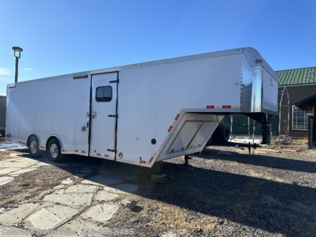 &lt;p&gt;New 2024 Cargo Craft Dragster 8.5x32 Gooseneck trailer for sale.&amp;nbsp; Trailer features:&lt;/p&gt;
&lt;p&gt;24 feet of deck space + 8 foot neck&lt;br&gt;7 foot interior height&lt;br&gt;Insualted walls and ceiling with aluminum liner&lt;br&gt;High performance Nudo flooring up and down on floor and neck&lt;br&gt;2 side doors with RV locks, cam bars, and windows with screens&lt;br&gt;Car Hauler package with dove tail, d rings, and transition flap&lt;br&gt;LED lighting with battery&lt;br&gt;Exterior party lights on drivers and passenger side&lt;br&gt;Rear Load Lights&lt;br&gt;Dual tail lights&lt;br&gt;Roller/Bogey Wheels&lt;br&gt;Stabilizer jacks&lt;br&gt;Front enclosed gooseneck with 30 amp panel box, spare tire and wheel, battery and box with battery charger, and cord port pass through&lt;br&gt;Dual landing gear&lt;br&gt;16&quot; on center walls, ceiling and floor&lt;br&gt;2-7000lb torsion spread axles with 16&quot; tires and wheels&lt;br&gt;Interior and exterior outlets&lt;br&gt;.040 exterior white skin&lt;br&gt;3 year factory warranty&lt;br&gt;&lt;br&gt;&lt;/p&gt;
&lt;p&gt;Dealer Stock #16639&lt;br&gt;Year: 2024&lt;br&gt;Make: Cargo Craft Dragster&lt;br&gt;Model: 8.5x32&lt;br&gt;Color: .040 white&lt;br&gt;Weight: 6000lbs&lt;br&gt;&lt;br&gt;&lt;/p&gt;
&lt;p&gt;Give us a call we would like to earn your business! 303-688-8485&lt;/p&gt;