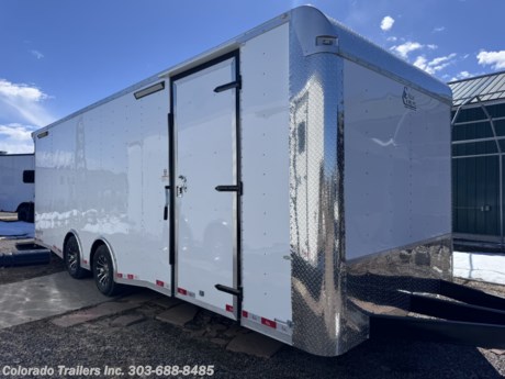 &lt;p&gt;&lt;span style=&quot;font-family: arial, helvetica, sans-serif; font-size: 18px;&quot;&gt;New 2024 8.5x24 Cargo Craft Dragster Cargo Trailer / Car Hauler for sale.&amp;nbsp; Trailer features:&lt;/span&gt;&lt;/p&gt;
&lt;p&gt;&lt;span style=&quot;font-family: arial, helvetica, sans-serif; font-size: 18px;&quot;&gt;2 - 5200lb. torsion spread axles with electric brakes&lt;br&gt;Aluminum wheels&lt;br&gt;Dove Tail&lt;br&gt;&lt;/span&gt;&lt;span style=&quot;font-family: arial, helvetica, sans-serif; font-size: 18px;&quot;&gt;Rear ramp door with spring assist close and transition flap&lt;br&gt;Drag rollers&amp;nbsp;&lt;br&gt;Rear Spoiler with load lights and light bar&lt;br&gt;&lt;/span&gt;&lt;span style=&quot;font-family: arial, helvetica, sans-serif; font-size: 18px;&quot;&gt;Side door with RV lock and cam bar&lt;/span&gt;&lt;br&gt;&lt;span style=&quot;font-family: arial, helvetica, sans-serif; font-size: 18px;&quot;&gt;2 full length rows of etrack in the floor&lt;/span&gt;&lt;br&gt;&lt;span style=&quot;font-family: arial, helvetica, sans-serif; font-size: 18px;&quot;&gt;LED exterior running lights&lt;/span&gt;&lt;br&gt;&lt;span style=&quot;font-family: arial, helvetica, sans-serif; font-size: 18px;&quot;&gt;2 LED exterior party lights&lt;/span&gt;&lt;br&gt;&lt;span style=&quot;font-family: arial, helvetica, sans-serif; font-size: 18px;&quot;&gt;10 LED interior puck lights&lt;/span&gt;&lt;br&gt;&lt;span style=&quot;font-family: arial, helvetica, sans-serif; font-size: 18px;&quot;&gt;Insulated floor, walls and ceiling&lt;br&gt;Aluminum wall and ceiling liner&lt;/span&gt;&lt;br&gt;&lt;span style=&quot;font-family: arial, helvetica, sans-serif; font-size: 18px;&quot;&gt;Rubber coin, nudo and drymax floor and ramp&lt;br&gt;In floor storage box with matching spare&amp;nbsp;&lt;/span&gt;&lt;br&gt;&lt;span style=&quot;font-family: arial, helvetica, sans-serif; font-size: 18px;&quot;&gt;7 foot interior height&lt;/span&gt;&lt;br&gt;&lt;span style=&quot;font-family: arial, helvetica, sans-serif; font-size: 18px;&quot;&gt;2 power roof vents&lt;/span&gt;&lt;br&gt;&lt;span style=&quot;font-family: arial, helvetica, sans-serif; font-size: 18px;&quot;&gt;Battery and box with battery disconnect&lt;/span&gt;&lt;br&gt;&lt;span style=&quot;font-family: arial, helvetica, sans-serif; font-size: 18px;&quot;&gt;Stabilizer jacks&lt;/span&gt;&lt;br&gt;&lt;span style=&quot;font-family: arial, helvetica, sans-serif; font-size: 18px;&quot;&gt;Extended hitch&lt;/span&gt;&lt;br&gt;&lt;span style=&quot;font-family: arial, helvetica, sans-serif; font-size: 18px;&quot;&gt;Triple tube tongue&lt;br&gt;16&quot; OC walls, ceiling and floor&lt;br&gt;.040 white exterior&lt;br&gt;Extra tall diamond plate&lt;br&gt;&lt;/span&gt;&lt;span style=&quot;font-family: arial, helvetica, sans-serif; font-size: 16px;&quot;&gt;3 Year Factory Warranty&lt;/span&gt;&lt;br&gt;&lt;br&gt;&lt;/p&gt;
&lt;p&gt;&lt;span style=&quot;font-family: arial, helvetica, sans-serif; font-size: 18px;&quot;&gt;Dealer Stock #16684&lt;/span&gt;&lt;br&gt;&lt;span style=&quot;font-family: arial, helvetica, sans-serif; font-size: 18px;&quot;&gt;Year: 2024&lt;/span&gt;&lt;br&gt;&lt;span style=&quot;font-family: arial, helvetica, sans-serif; font-size: 18px;&quot;&gt;Make: Cargo Craft&lt;/span&gt;&lt;br&gt;&lt;span style=&quot;font-family: arial, helvetica, sans-serif; font-size: 18px;&quot;&gt;Model: 8.5x24&lt;/span&gt;&lt;br&gt;&lt;span style=&quot;font-family: arial, helvetica, sans-serif; font-size: 18px;&quot;&gt;Color: white .040&lt;/span&gt;&lt;br&gt;&lt;span style=&quot;font-family: arial, helvetica, sans-serif; font-size: 18px;&quot;&gt;Weight: 4400 lbs.&lt;/span&gt;&lt;/p&gt;
&lt;p&gt;&lt;span style=&quot;font-family: arial, helvetica, sans-serif; font-size: 18px;&quot;&gt;Give us a call we would like to earn your business 303-688-8485 - Not near us? Shipping options available with great rates! Call to inquire.&lt;/span&gt;&lt;/p&gt;