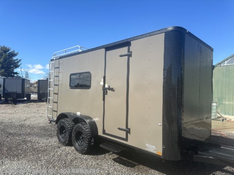 &lt;p&gt;&lt;span style=&quot;font-size: 16px; font-family: arial, helvetica, sans-serif;&quot;&gt;New 2024 7x16 Colorado OFF ROAD Trailer. Trailer is equipped with the Moab package.&amp;nbsp; Trailer features:&lt;br&gt;&lt;/span&gt;&lt;br&gt;&lt;span style=&quot;font-size: 16px; font-family: arial, helvetica, sans-serif;&quot;&gt;2-3500lb. torsion axles with electric brakes&lt;br&gt;&lt;/span&gt;Removable front coupler&lt;br&gt;&lt;span style=&quot;font-size: 16px; font-family: arial, helvetica, sans-serif;&quot;&gt;Black out package&lt;br&gt;&lt;/span&gt;Thicker alumnium skin&lt;br&gt;&lt;span style=&quot;font-family: arial, helvetica, sans-serif; font-size: 16px;&quot;&gt;32 inch &lt;/span&gt;Mudterrain&lt;span style=&quot;font-family: arial, helvetica, sans-serif; font-size: 16px;&quot;&gt;&amp;nbsp;tires&lt;/span&gt;&lt;br&gt;&lt;span style=&quot;font-size: 16px; font-family: arial, helvetica, sans-serif;&quot;&gt;16&quot; on center walls, floor and ceiling&lt;br&gt;&lt;/span&gt;Plywood walls and celieing&amp;nbsp;&lt;br&gt;&lt;span style=&quot;font-size: 16px; font-family: arial, helvetica, sans-serif;&quot;&gt;7x6 aluminum roof rack with ladder&lt;/span&gt;&lt;br&gt;&lt;span style=&quot;font-size: 16px; font-family: arial, helvetica, sans-serif;&quot;&gt;Front Generator Platform&amp;nbsp;&lt;/span&gt;&lt;br&gt;&lt;span style=&quot;font-size: 16px; font-family: arial, helvetica, sans-serif;&quot;&gt;Drop down stabilizer jacks&lt;/span&gt;&lt;br&gt;&lt;span style=&quot;font-size: 16px; font-family: arial, helvetica, sans-serif;&quot;&gt;Side door with RV lock and cam bar&lt;/span&gt;&lt;br&gt;&lt;span style=&quot;font-size: 16px; font-family: arial, helvetica, sans-serif;&quot;&gt;Fold down RV Step at side door&lt;/span&gt;&lt;br&gt;&lt;span style=&quot;font-size: 16px; font-family: arial, helvetica, sans-serif;&quot;&gt;Rear ramp door with spring assist close and rear deck option with cam bars&lt;/span&gt;&lt;br&gt;&lt;span style=&quot;font-size: 16px; font-family: arial, helvetica, sans-serif;&quot;&gt;7 foot interior height&lt;br&gt;&lt;/span&gt;Battery with box and battery disconnect&lt;br&gt;&lt;span style=&quot;font-size: 16px; font-family: arial, helvetica, sans-serif;&quot;&gt;Nudo floor and ramp&amp;nbsp;&lt;/span&gt;&lt;br&gt;&lt;span style=&quot;font-size: 16px; font-family: arial, helvetica, sans-serif;&quot;&gt;2 - 18x44 slider windows with screens in rear&lt;/span&gt;&lt;br&gt;&lt;span style=&quot;font-family: arial, helvetica, sans-serif;&quot;&gt;&lt;span style=&quot;font-size: 16px;&quot;&gt;Non power roof vent&lt;/span&gt;&lt;/span&gt;&lt;br&gt;&lt;span style=&quot;font-size: 16px; font-family: arial, helvetica, sans-serif;&quot;&gt;6 D-rings&lt;/span&gt;&lt;br&gt;&lt;span style=&quot;font-size: 16px; font-family: arial, helvetica, sans-serif;&quot;&gt;6 LED interior puck lights&lt;/span&gt;&lt;br&gt;&lt;span style=&quot;font-size: 16px; font-family: arial, helvetica, sans-serif;&quot;&gt;3 year factory warranty&lt;/span&gt;&lt;/p&gt;
&lt;p&gt;&lt;span style=&quot;font-size: 16px; font-family: arial, helvetica, sans-serif;&quot;&gt;Dealer Stock #16690&lt;/span&gt;&lt;br&gt;&lt;span style=&quot;font-size: 16px; font-family: arial, helvetica, sans-serif;&quot;&gt;Year: 2024&lt;/span&gt;&lt;br&gt;&lt;span style=&quot;font-size: 16px; font-family: arial, helvetica, sans-serif;&quot;&gt;Make: Cargo Craft&lt;/span&gt;&lt;br&gt;&lt;span style=&quot;font-size: 16px; font-family: arial, helvetica, sans-serif;&quot;&gt;Model: 7x16&lt;/span&gt;&lt;br&gt;&lt;span style=&quot;font-size: 16px; font-family: arial, helvetica, sans-serif;&quot;&gt;Color: Bronze Blackout&amp;nbsp;&lt;/span&gt;&lt;br&gt;&lt;span style=&quot;font-size: 16px; font-family: arial, helvetica, sans-serif;&quot;&gt;Weight: 3800lbs.&lt;/span&gt;&lt;/p&gt;
&lt;p&gt;&lt;span style=&quot;font-size: 16px; font-family: arial, helvetica, sans-serif;&quot;&gt;Give us a call we would like to earn your business 303-688-8485 - Family owned and operated. Shipping options available with great rates! Call to inquire.&amp;nbsp;&lt;/span&gt;&lt;/p&gt;
&lt;p&gt;&amp;nbsp;&lt;/p&gt;
&lt;p&gt;&amp;nbsp;&lt;/p&gt;