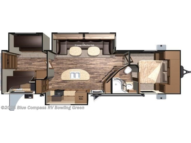 2018 Highland Ridge Light 308bhs Rv For Sale In Bowling Green Ky 42101 91894 Rvusa Com Classifieds