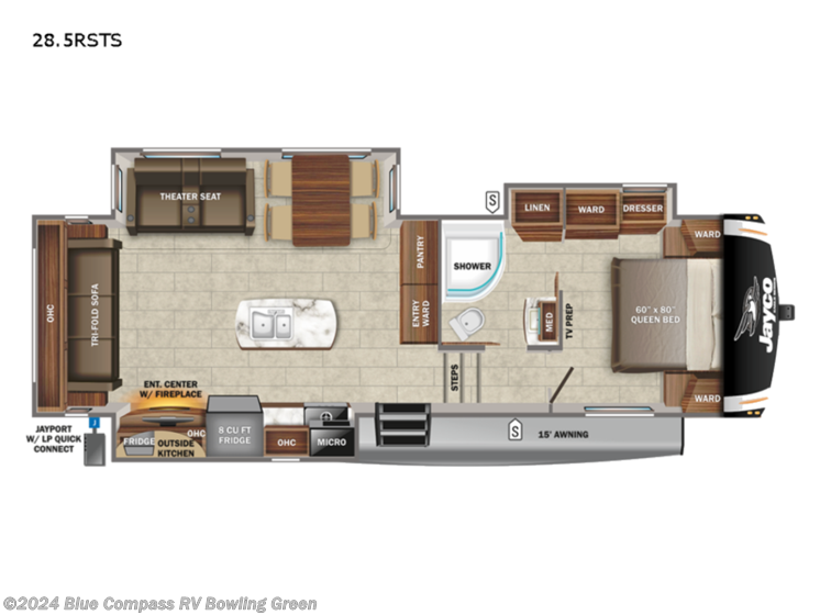 Used 2022 Jayco Eagle HT 28.5RSTS available in Bowling Green, Kentucky