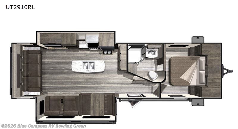 2019 Highland Ridge Open Range Ultra Lite UT2910RL - Used Travel Trailer For Sale by Blue Compass RV Bowling Green in Bowling Green, Kentucky features Slideout
