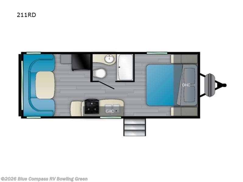 2022 Heartland Trail Runner 211RD - Used Travel Trailer For Sale by Blue Compass RV Bowling Green in Bowling Green, Kentucky