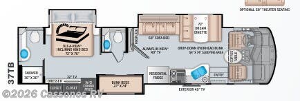 2020 Thor Motor Coach Challenger 37TB - Used Class A For Sale by Cassones RV in Mesa, Arizona