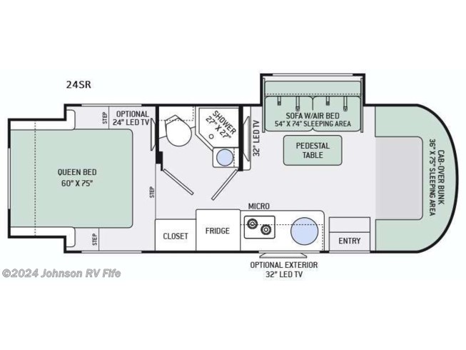 2015 Thor Motor Coach Citation Sprinter 24SR RV for Sale in Fife, WA ...