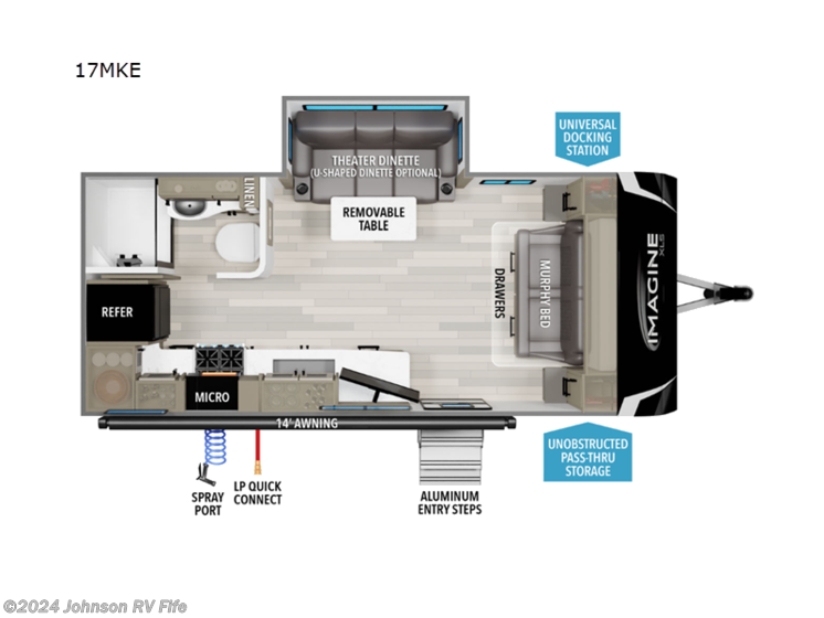 Used 2024 Grand Design Imagine XLS 17MKE available in Fife, Washington