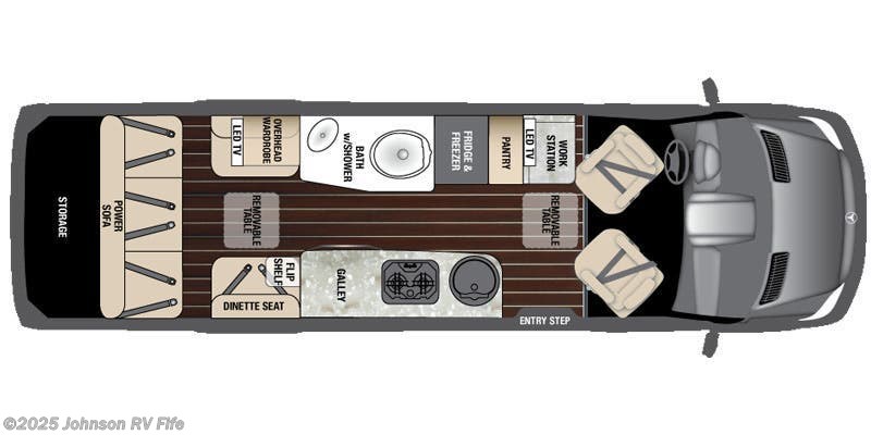 2015 Airstream Interstate Grand Tour EXT - Used Class B For Sale by Johnson RV Fife in Fife, Washington