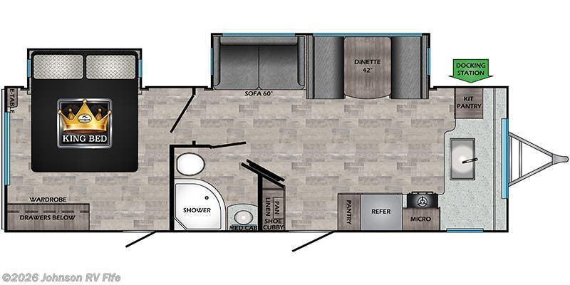 2021 CrossRoads Sunset Trail Super Lite SS269FK - Used Travel Trailer For Sale by Johnson RV Fife in Fife, Washington