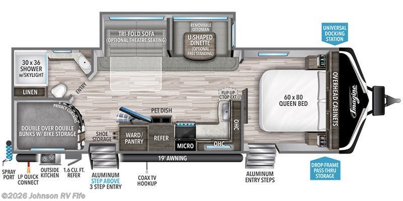 2022 Grand Design Imagine 2800BH - Used Travel Trailer For Sale by Johnson RV Fife in Fife, Washington