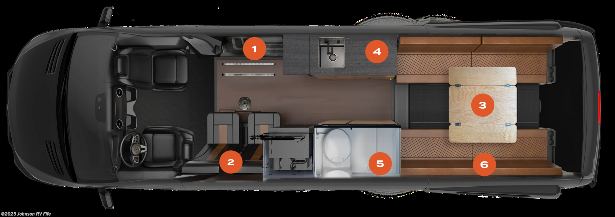 2025 Storyteller Overland Crew Mode XL - New Class B For Sale by Johnson RV Fife in Fife, Washington
