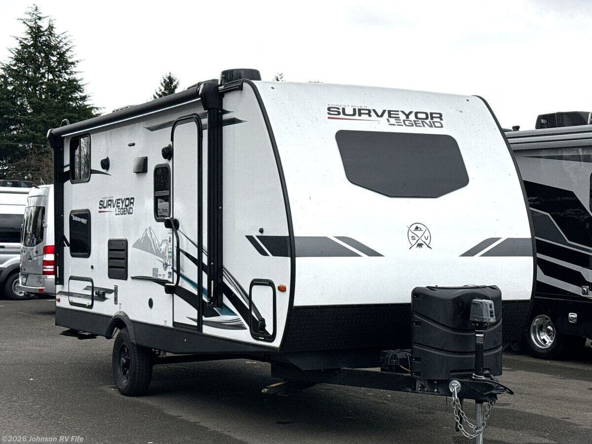 2022 Forest River Surveyor Legend 19MDBLE - Used Travel Trailer For Sale by Johnson RV Fife in Fife, Washington