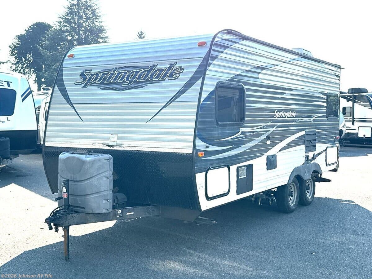 Used 2016 Keystone Springdale West 179QBWE available in Fife, Washington