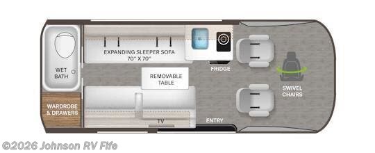 2026 Thor Motor Coach Tranquility 2500 AWD 19A - New Class B For Sale by Johnson RV Fife in Fife, Washington