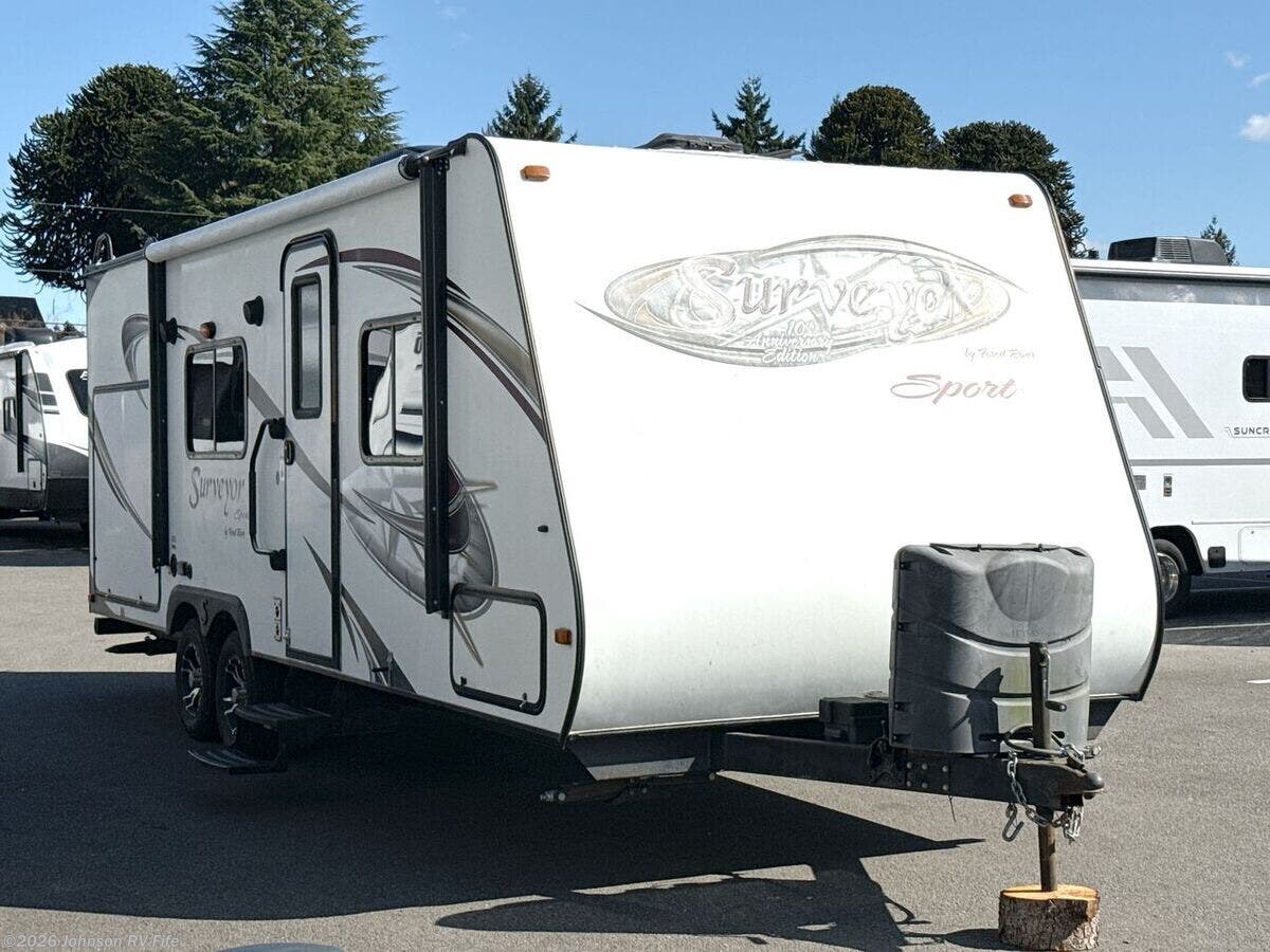 2013 Forest River Surveyor Sport 240 - Used Travel Trailer For Sale by Johnson RV Fife in Fife, Washington
