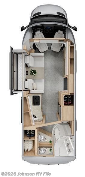 2025 LEISURE TRAVEL UNITY 24MB Floorplan