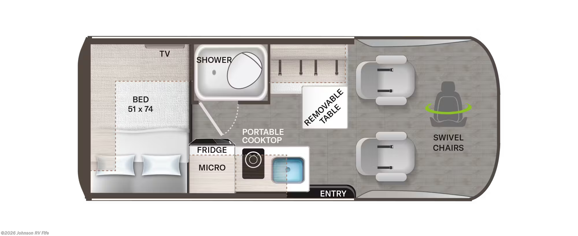 2026 Thor Motor Coach TALAVERA 1920 Floorplan