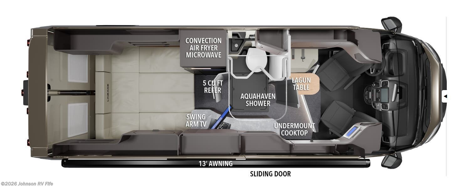 2026 GRAND DESIGN Lineage Series VP LVP2 Floorplan