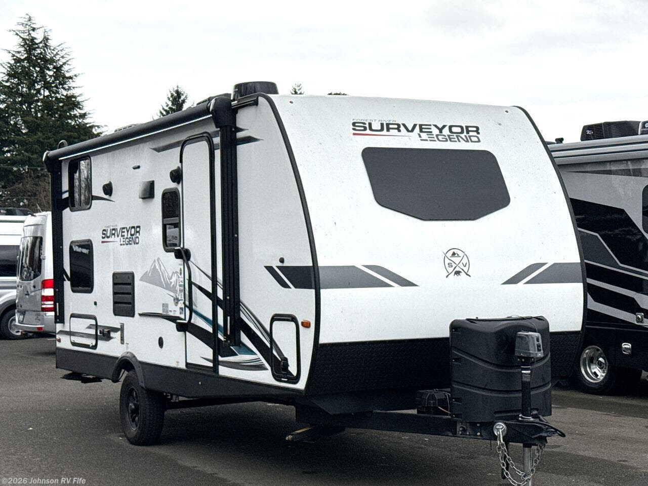 2022 Forest River SURVEYER LEGEND 19MDBLE - Used Travel Trailer For Sale by Johnson RV Fife in Fife, Washington