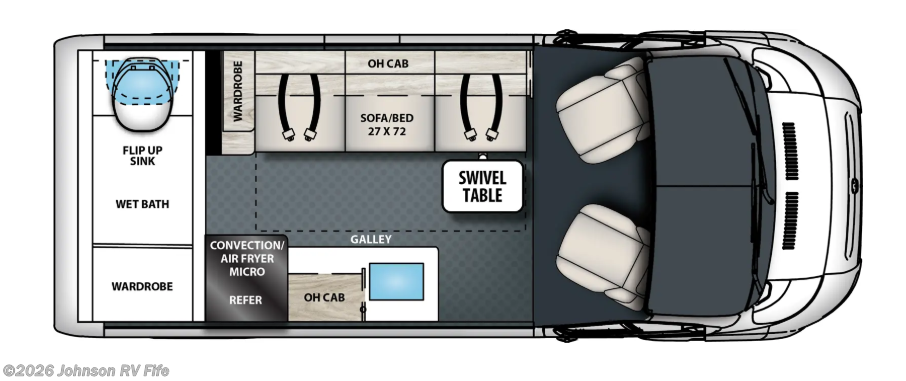 2026 COACHMEN PIXEL 1.8RB Floorplan