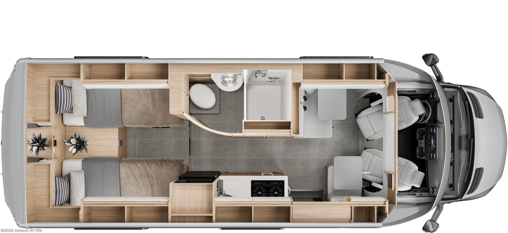 2026 LEISURE TRAVEL Unity TBX Floorplan