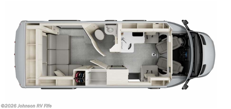 2024 LEISURE TRAVEL Unity 24RL Floorplan