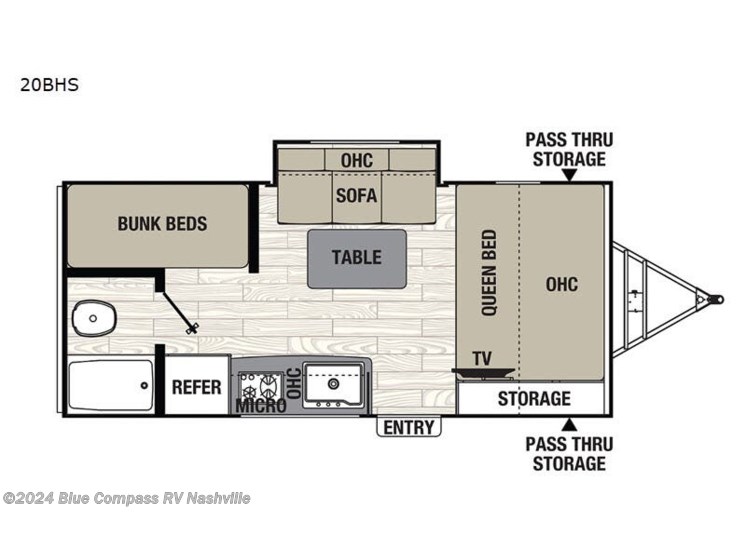 Used 2020 Coachmen Freedom Express Pilot 20BHS available in Lebanon, Tennessee