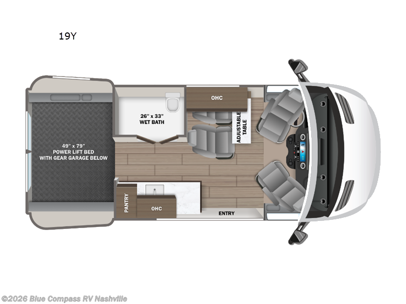 2025 Jayco Terrain 19Y - New Class B For Sale by Blue Compass RV Nashville in Lebanon, Tennessee