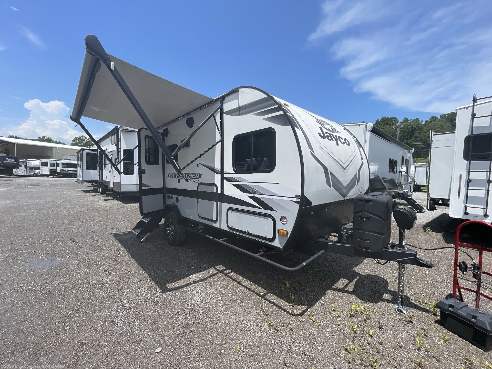 2023 Jayco Jay Feather Micro 166FBS - Used Travel Trailer For Sale by Blue Compass RV Nashville in Lebanon, Tennessee features Slideout
