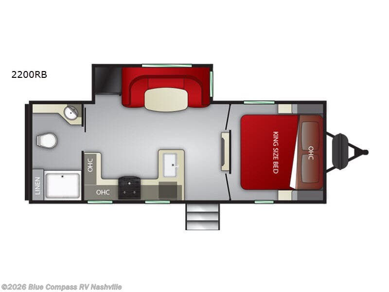 2020 Cruiser RV MPG 2200RB - Used Travel Trailer For Sale by Blue Compass RV Nashville in Lebanon, Tennessee features Slideout