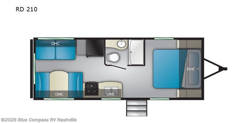 2020 Heartland Pioneer RD 210 - Used Travel Trailer For Sale by Blue Compass RV Nashville in Lebanon, Tennessee