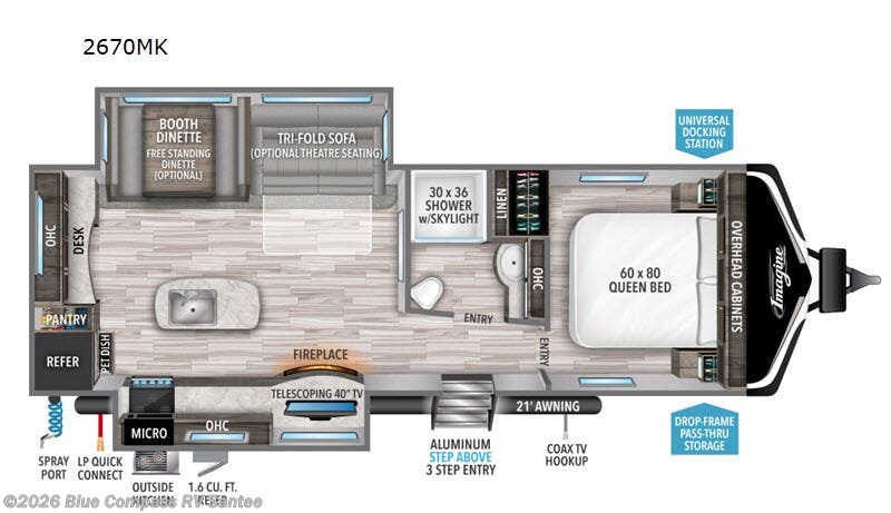 2021 Grand Design Imagine 2670MK - Used Travel Trailer For Sale by Blue Compass RV Santee in Santee, California features Slideout
