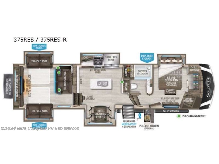 Used 2021 Grand Design Solitude 375RES available in San Marcos, California