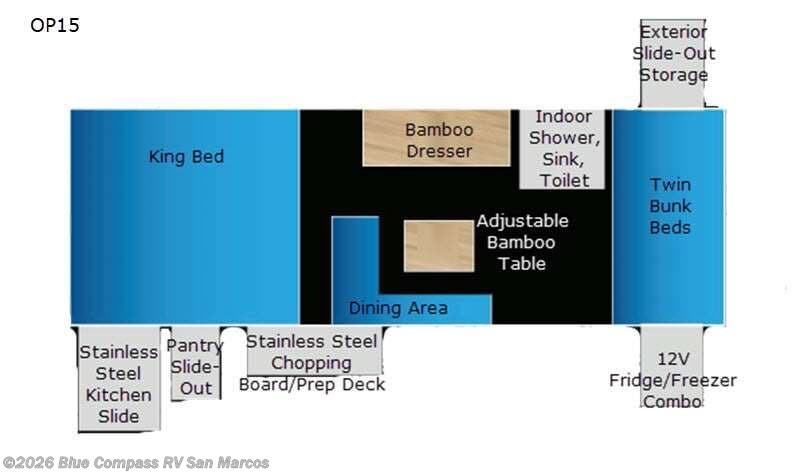 2021 OPUS OP15 - Used Travel Trailer For Sale by Blue Compass RV San Marcos in San Marcos, California