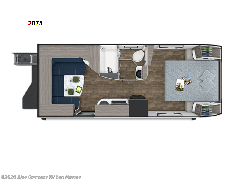 2021 Lance Lance Travel Trailers 2075 - Used Travel Trailer For Sale by Blue Compass RV San Marcos in San Marcos, California