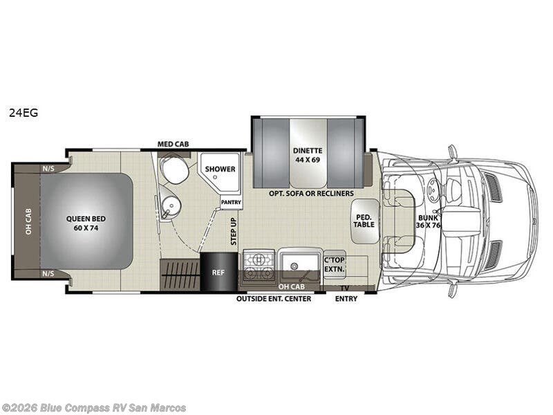 2018 Coachmen Prism Elite 24EG - Used Class C For Sale by Blue Compass RV San Marcos in San Marcos, California features Slideout